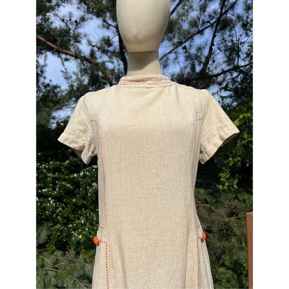 Vintage Mod MCM Shift Dress - Picture 2 of 10